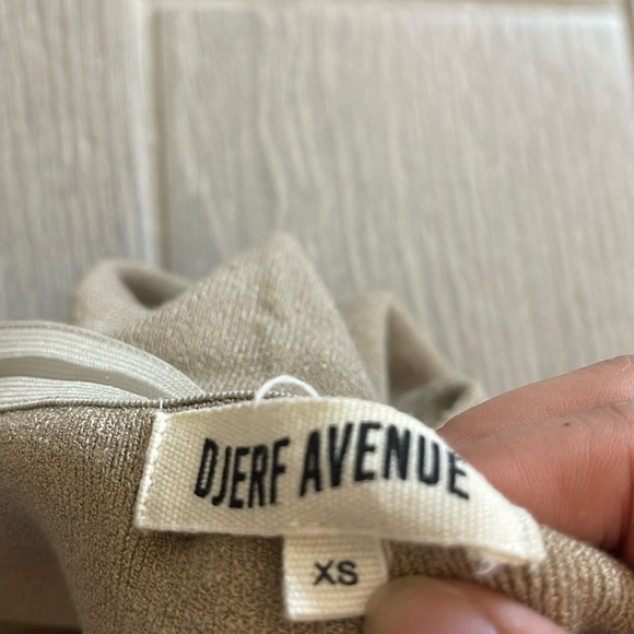 Djerf Ave Toffee Tube Top Size XS - Picture 4 of 5